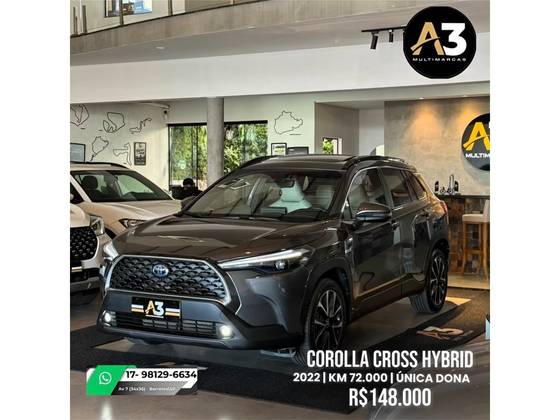 TOYOTA COROLLA CROSS 1.8 VVT-I HYBRID FLEX XRX CVT TOYOTA COROLLA CROSS 1.8 VVT-I HYBRID FLEX XRX CVT